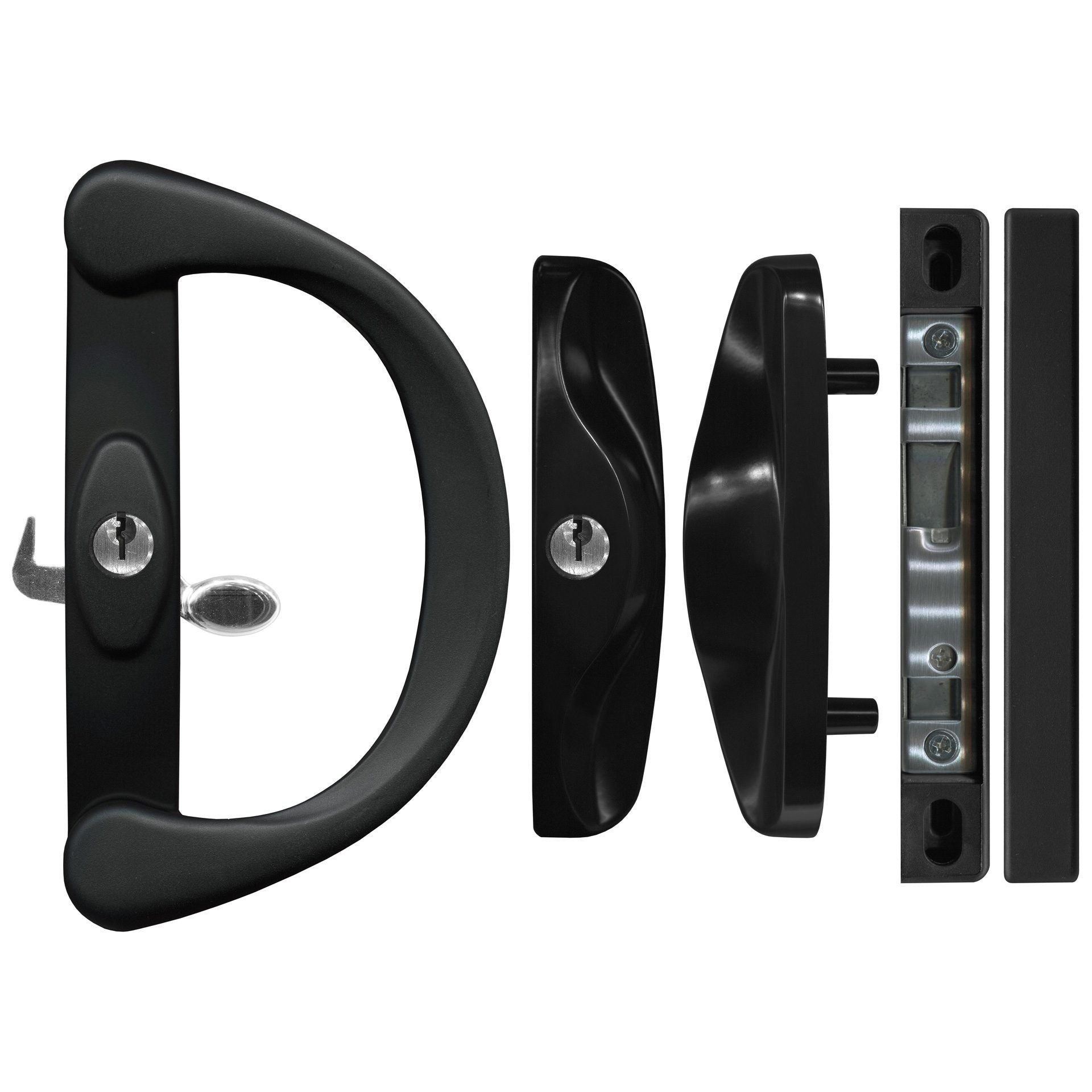 Sliding Patio Door Lock | D-Handle | C4 Keys | Rollers and More