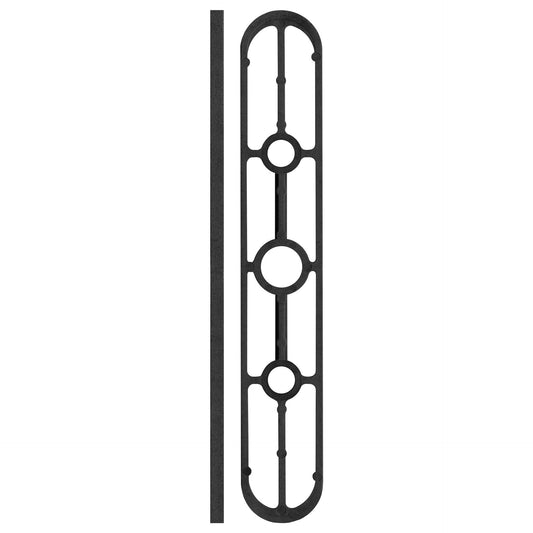 Black Packer for Sliding Patio Door Locks | Suits 4-86XX Series