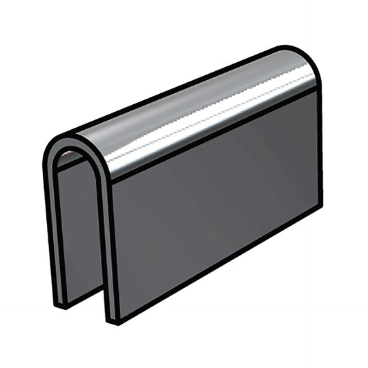Stainless Steel 2375mm Track Cover for Sliding Doors & Windows – Durable Australian Hardware Accessory for DIY & Trade